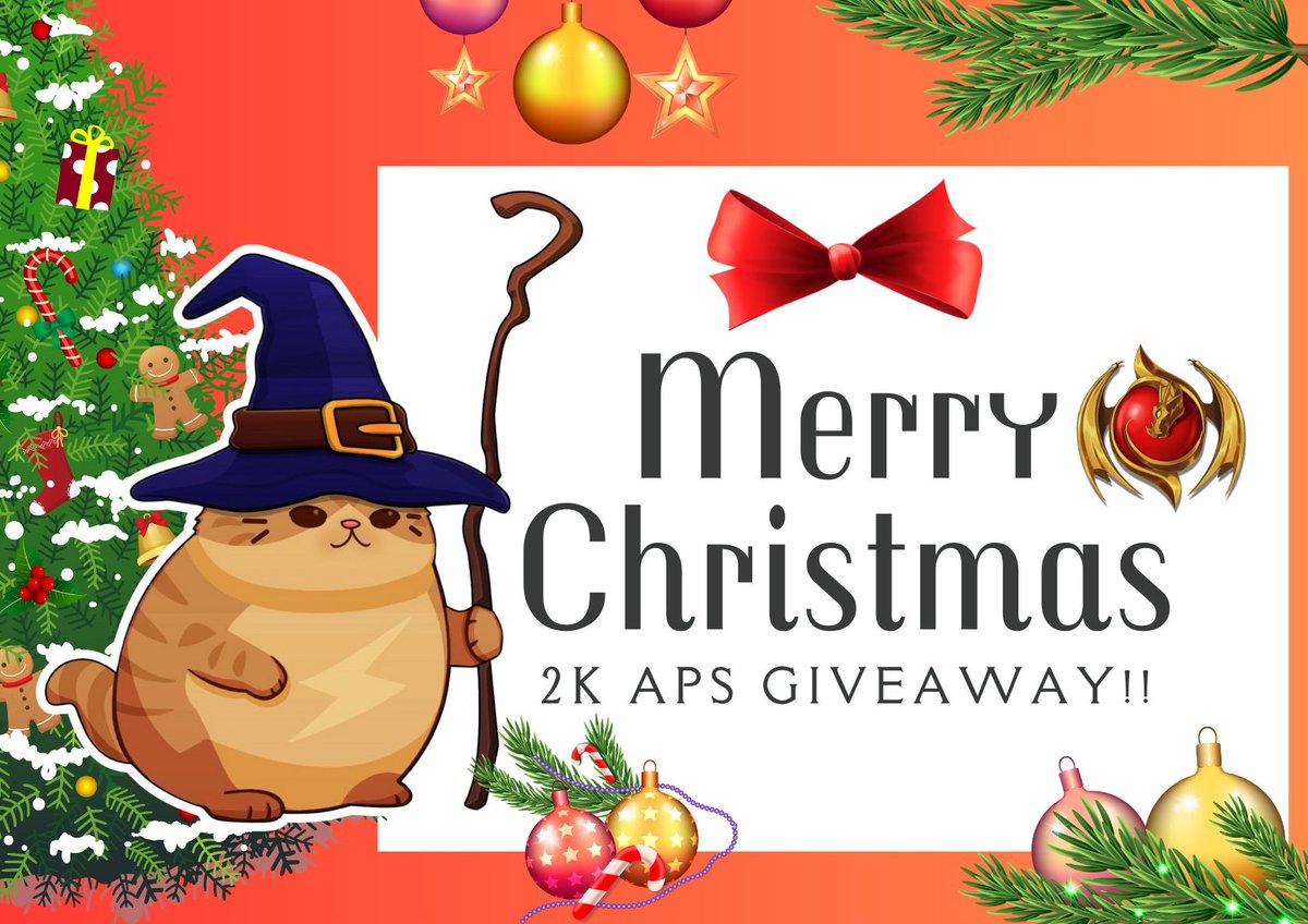 tetradraws's tweet image. 🎁✨Christmas Giveaway!!✨🎁
-
Like❤️, retweet🔁, follow: @tetradraws     
-
the winner will be able to keep it or double it and give it to the next person
-
winner will be announced: on the 24th of December
#aqw #artix #artmoots