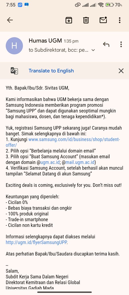 kyee_koo's tweet image. thanks ugm