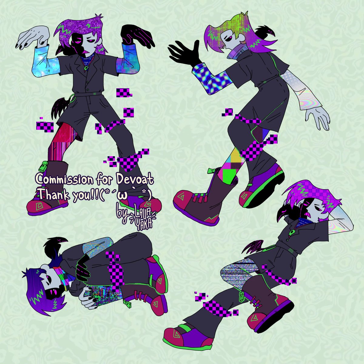 Commission for <a href="/goathedev/">⚡️TUCKER ⚡️Your Devoted Valentine</a> ! Thank you!!💜
#vgencomm