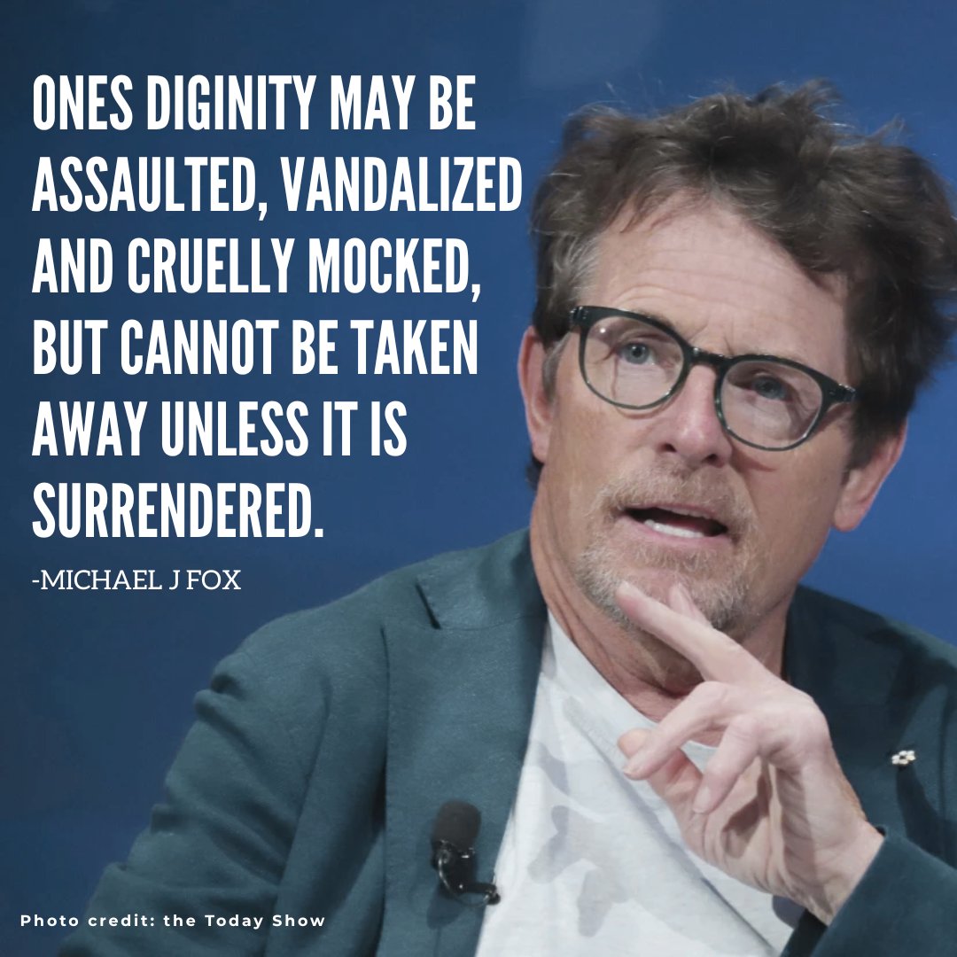 Michael J. Fox, an acclaimed actor diagnosed with Parkinson’s disease in 1991, offers an impactful quote to bolster inner strength in the face of adversity. His words serve to remind us all that our individuality should be protected.