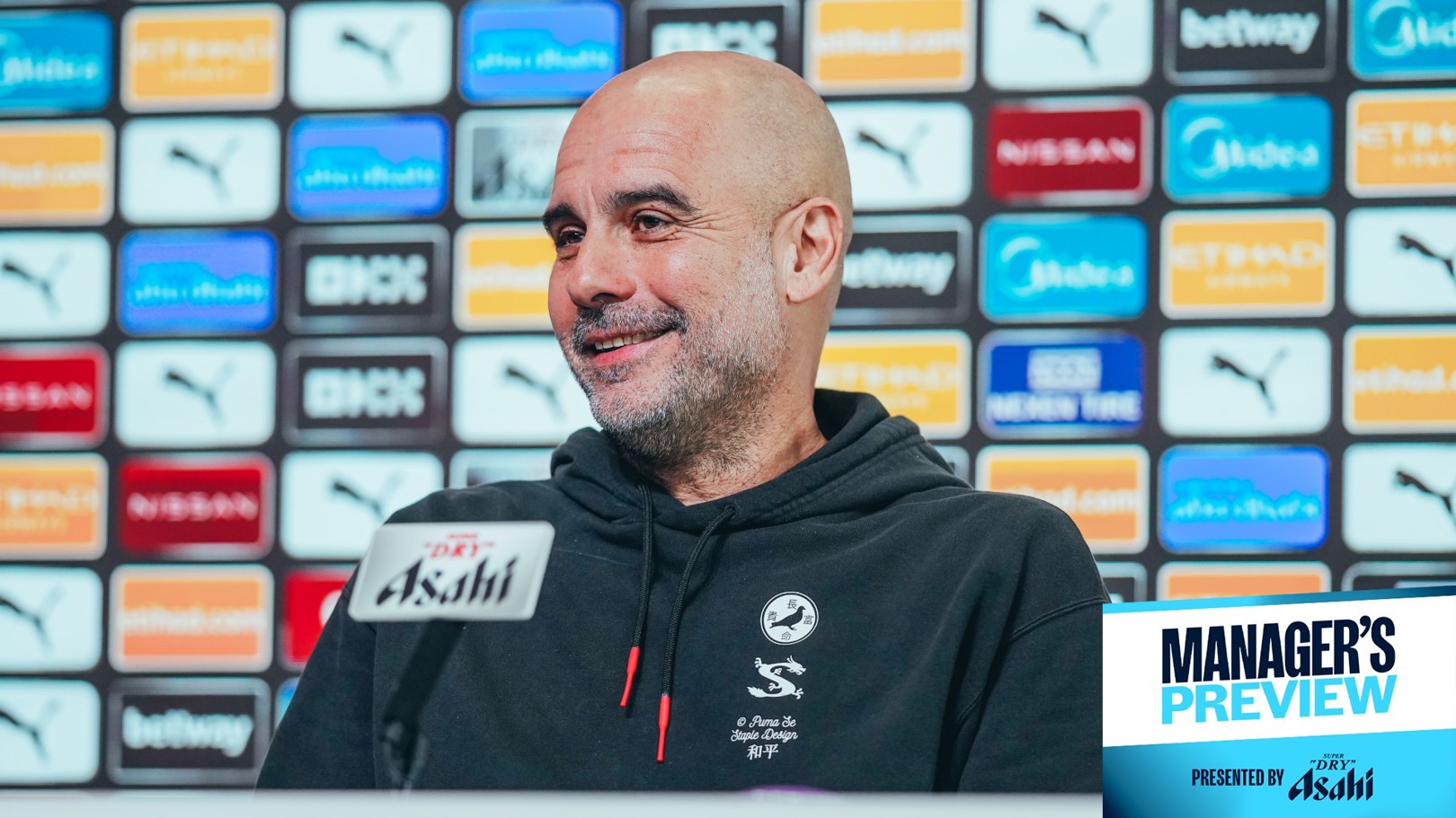 بيب جوارديولا خلال المؤتمر الصحفي: "أستمتع بالعمل كثيرًا، لكن بإمكاننا الارتقاء أكثر، لسنا بعد في المستوى الذي يسمح لنا بالمنافسة على الألقاب، إلا أن فرص التطور موجودة، وهذا ما يمنحنا الحافز" 