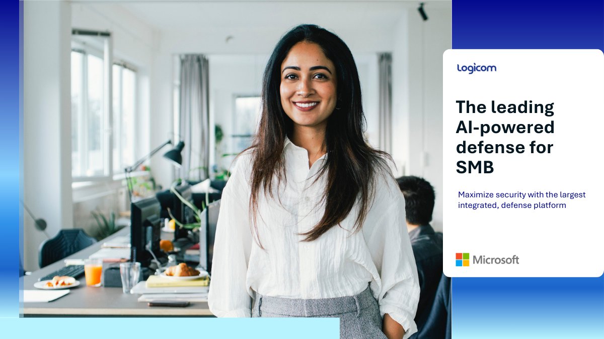 LogicomDisti's tweet image. Support SMBs with the most comprehensive AI-driven defense platform—built to maximize security, simplify operations, and adapt to evolving threats.

👉🏻 Contact the #MicrosoftCloud Team: cloud.info.ae@logicom.net