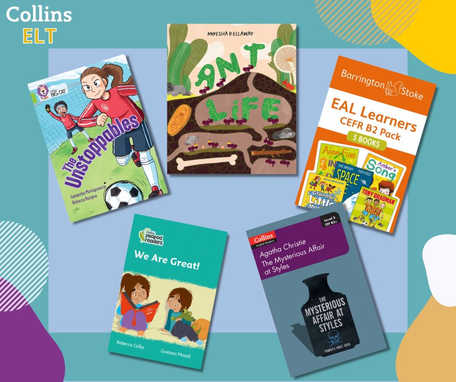 As school holidays approach, it's the perfect time for students to dive into the world of reading! Collins has a wide range of books to support every learner, from those taking their first steps in English to those ready to tackle classics by authors like Agatha Christie.