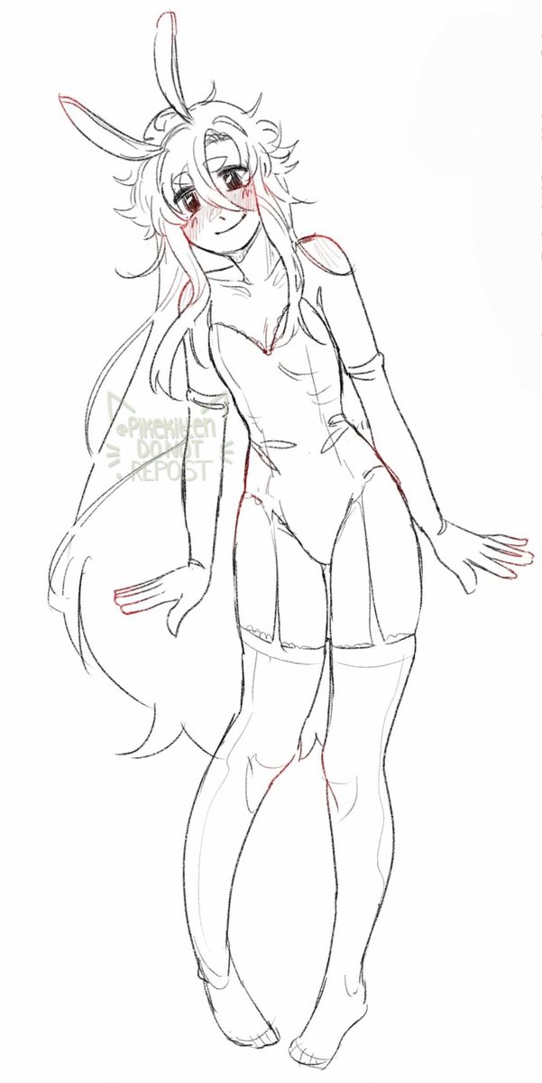 Pike_Kitten's tweet photo. Random 🐰 [FT. My OC Spirit]

☆
☆
☆

#art #anime #sketch #oc #ocs #vgenopen #commsopen https://t.co/YlQPe9O27E