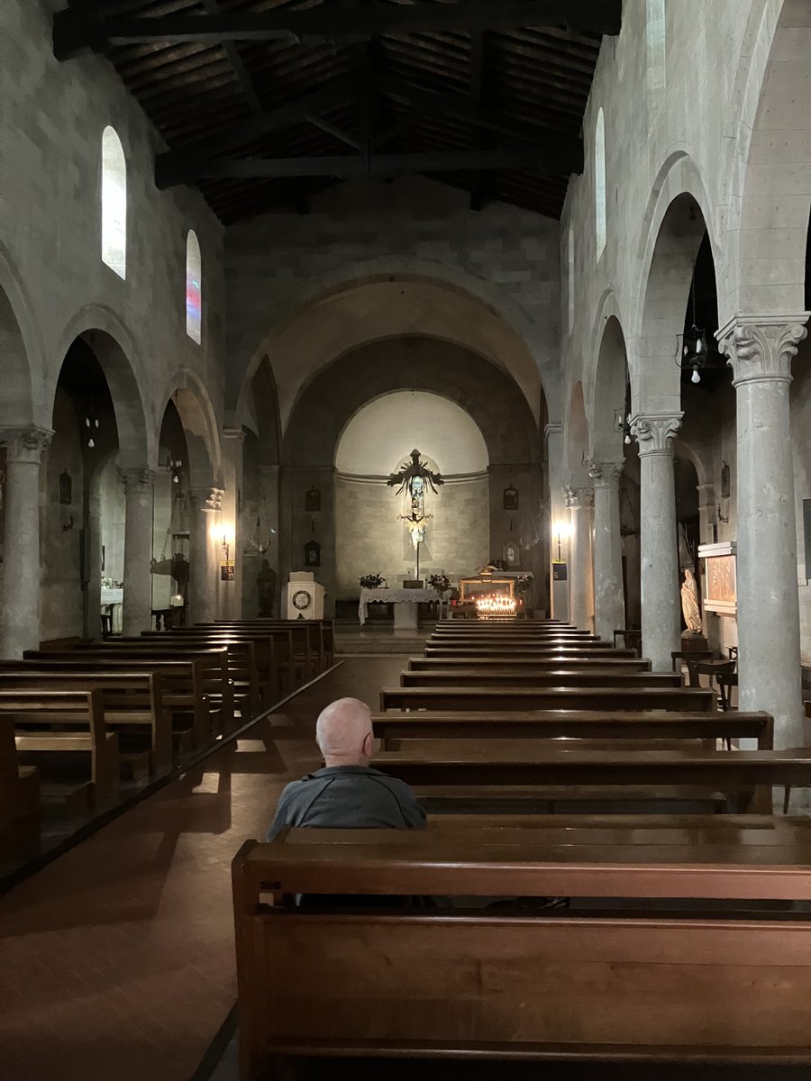 TPEnviron's tweet image. Today's view from the Via. Once upon a time, there would be a regular coterie of people attending their neighborhood churches.  Now, not so much.