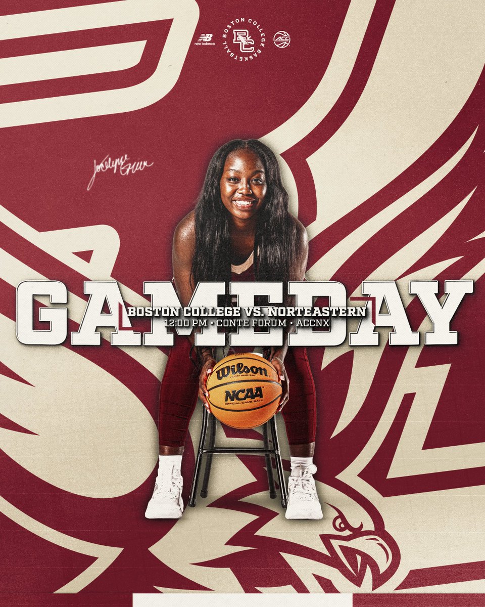 ⭐️ GAMEDAY⭐️

🏀 Northeastern
⏰ 12 p.m.
🏟️ Conte Forum
🎄 Holidays on the Heights
🎟️ bit.ly/3YBrD69