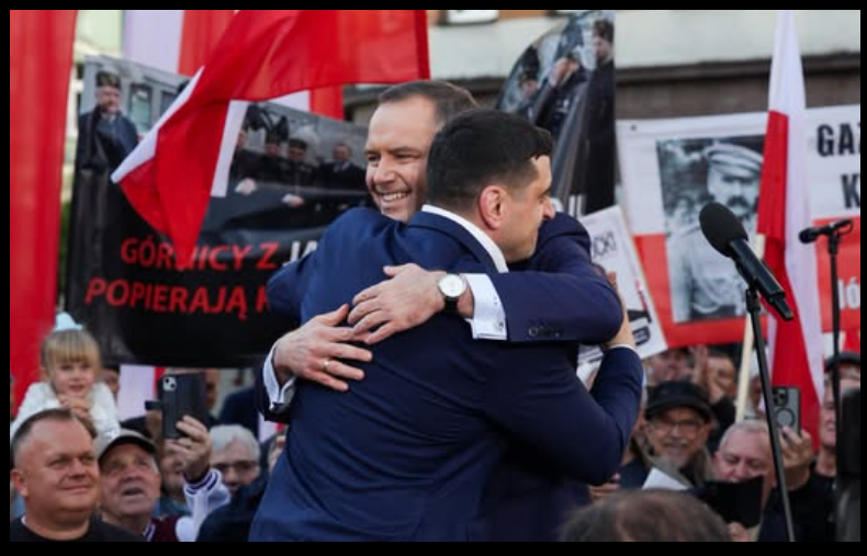 Gigantyczna afera!

Jak to możliwe, że Karol Nawrocki, marionetka Kaczyńskiego, rzekomo "wygrał" wybory prezydenckie w 2025 roku, mimo afer, skandalicznej przeszłości i oszustw oraz kompromitujących przestępstw jak wyłudzenie kawalerki od przestępcy seksualnego którego nazywał