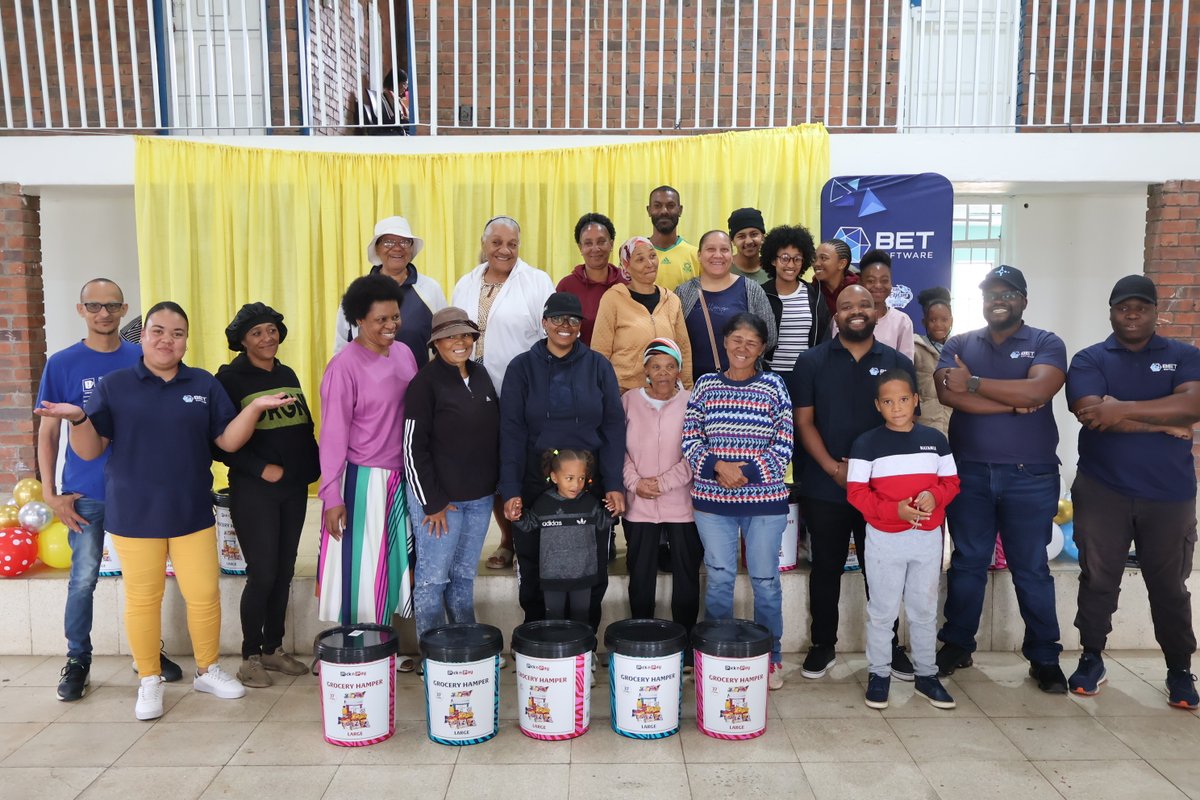 137 buckets. One big heart 💙Our All-Stars donated across regions: DBN (Scars Are Blessings), JHB (Eldos Robotics), CPT (Youth Solutions Africa), EL (Guardians of Hope SA). 

#BETSoftware #Hollywoodbets