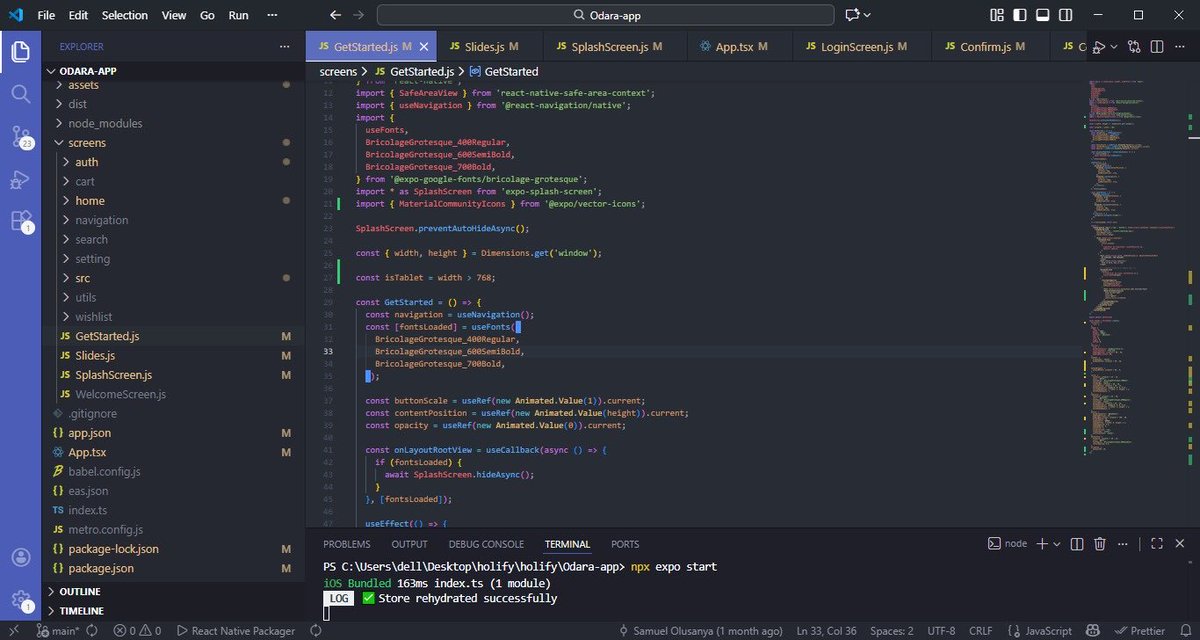 samuelolu407's tweet photo. I am currently building an E-commerce platform for African market place with the following technology stack

React native for android and iOS devices @reactnative 
Next js for landing page and web app @nextjs 
Node js for backend  @nodejs 
Mongo dB for database  @MongoDB https://t.co/wM7GT1DHQ3