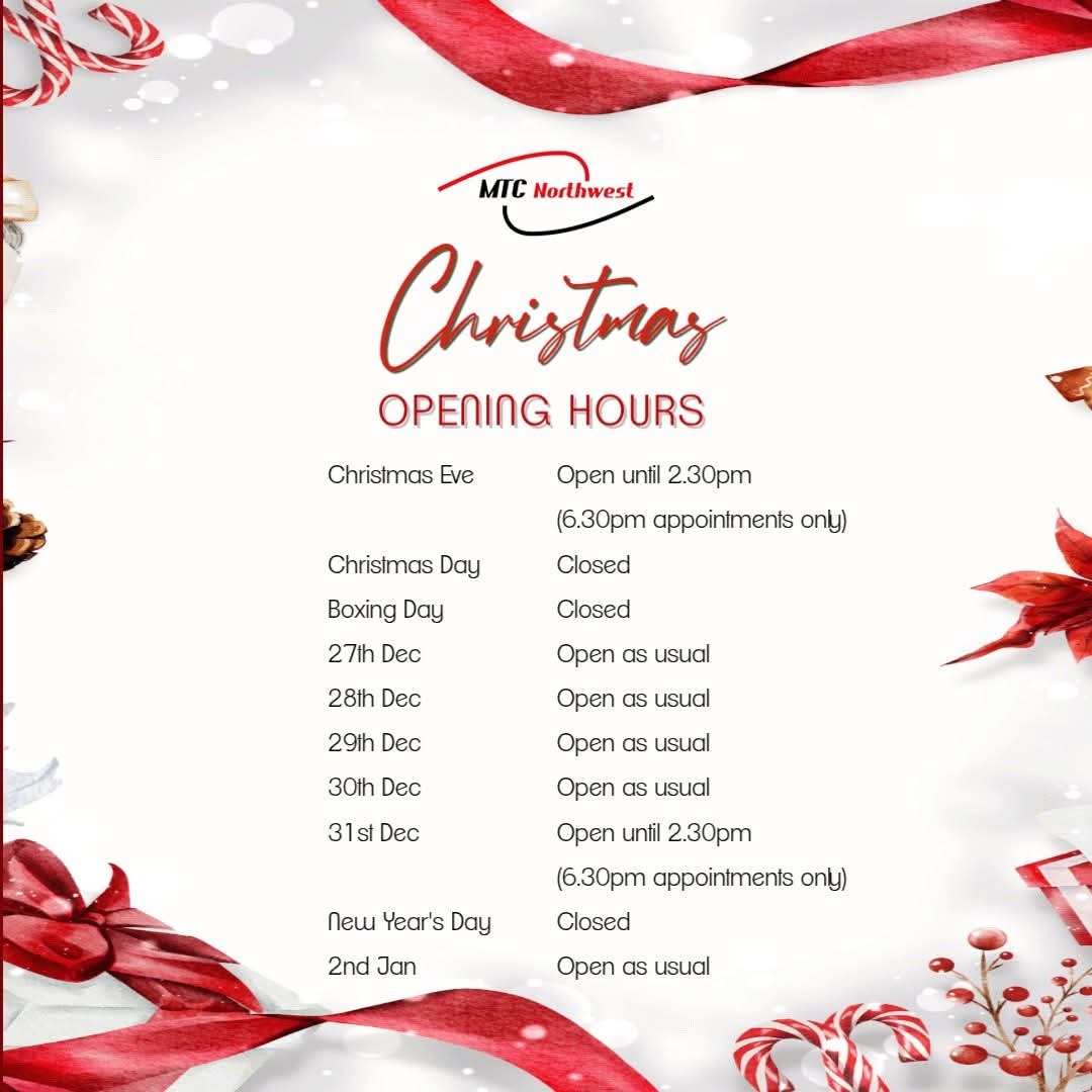 🌲☃️ Festive Opening Hours ☃️🌲⏰

Check out our festive opening times - we'll be open during the festive season with some slightly adjusted hours. 🎅❄️