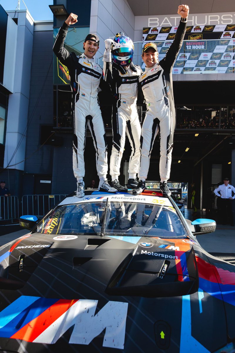 followWRT's tweet image. BACK TO BATHURST🇦🇺

2025 winners Team WRT return to Mount Panorama aiming to repeat their double-podium success with a pair of BMW M4 GT3 EVOs.

🔴 #32 - Pepper, K van der Linde &amp;amp; Weerts
🟡 #46 - Farfus, Marciello &amp;amp; Rossi

Keep an eye on our social channels for livery releases 👀