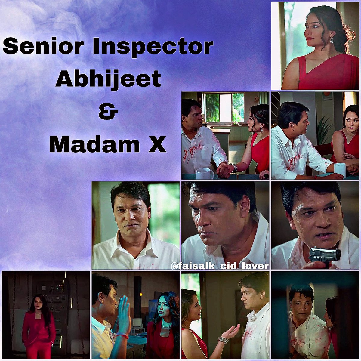 anamikasingh109's tweet image. Senior Inspector Abhijeet and Madam X😍😍😍😍 They were fire on screen😍😍
Good evening everyone 
#CID2