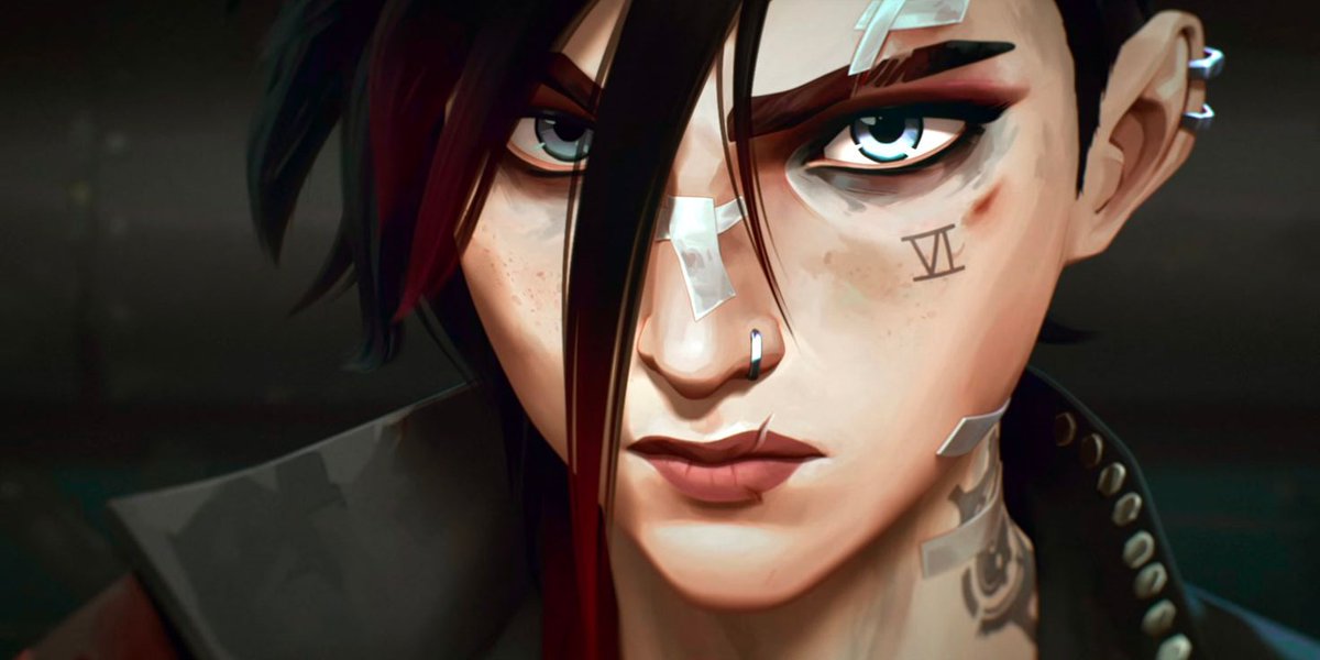 caitvimine's tweet photo. feliz aniversário pra vi arcane, que mesmo sendo uma animação eu amo mais do que 90% dos meus parentes https://t.co/hZyw22bma7