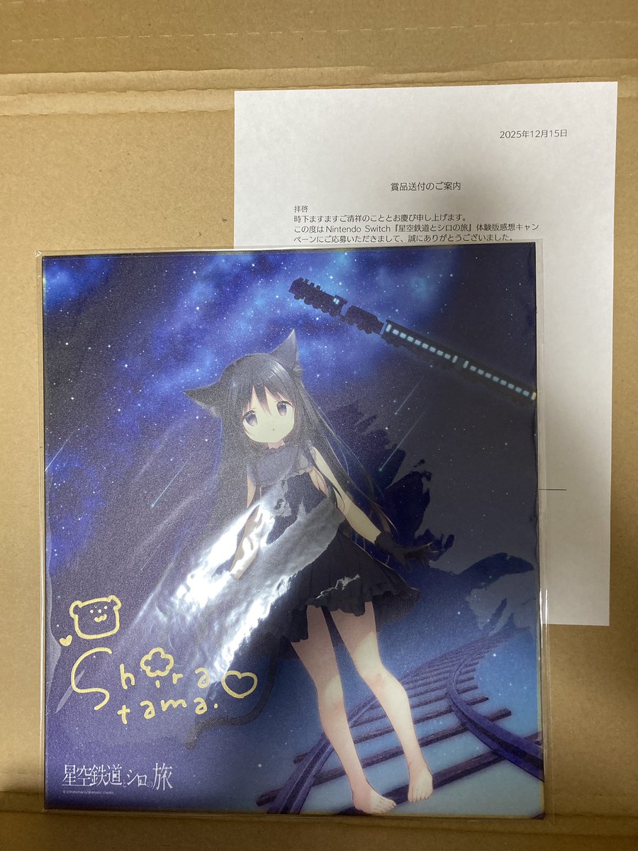 一足早いクリスマスプレゼント🎄 『星空鉄道とシロの旅』体験版感想