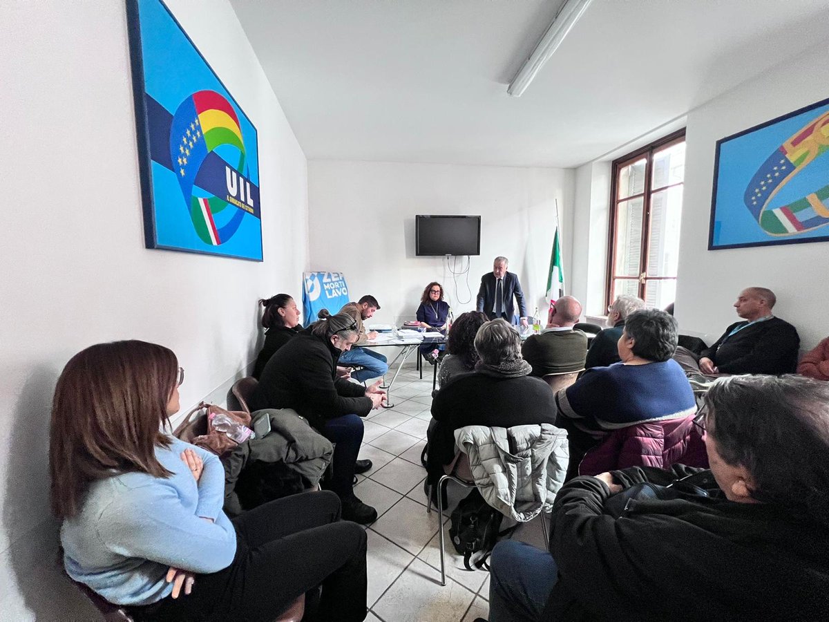 UilPiemonte's tweet image. Questa mattina, il Segretario Generale della UIL Piemonte, Gianni Cortese, è intervenuto al Consiglio Confederale della Camera Sindacale Territoriale di Biella-Vercelli.