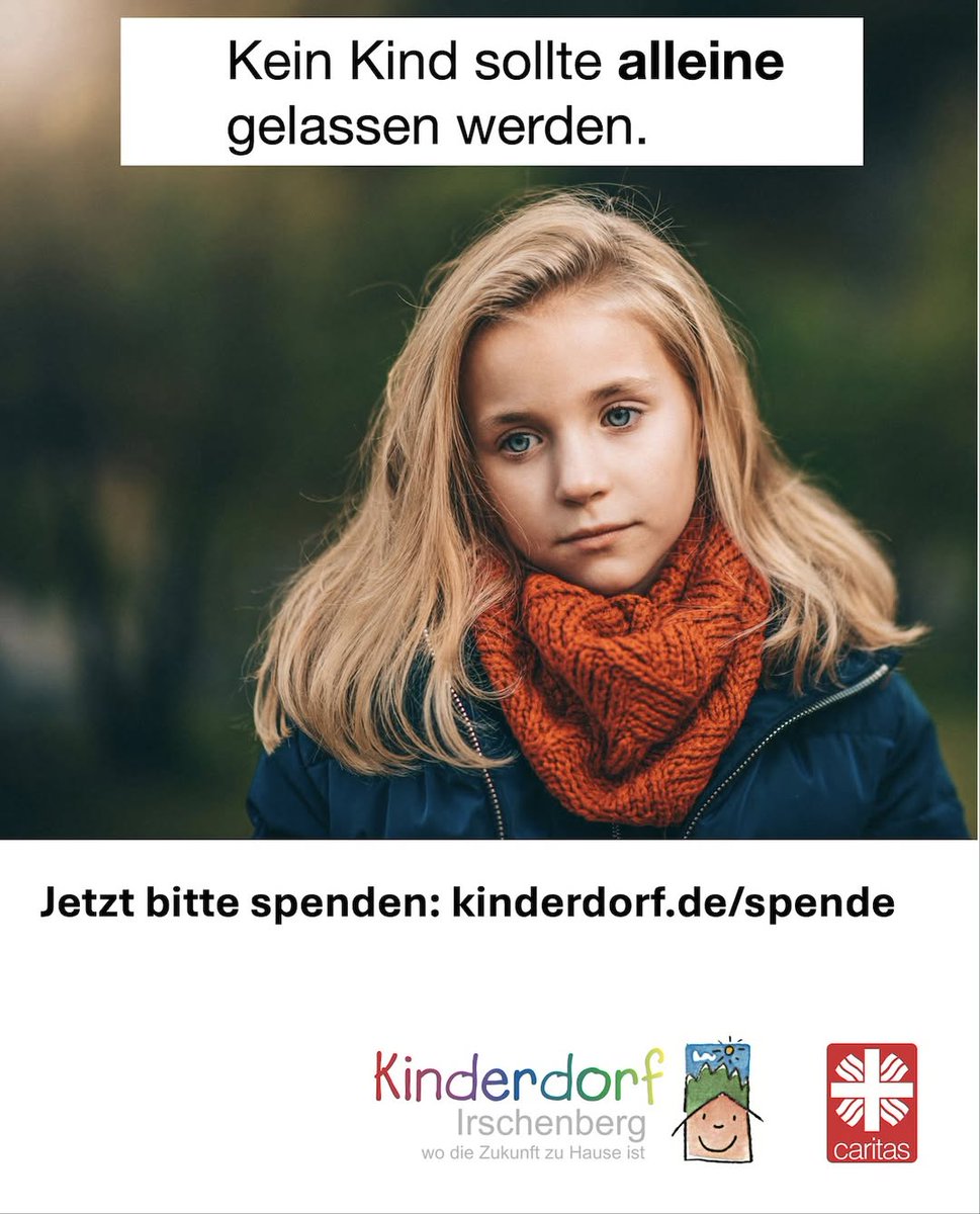 Wir helfen Kindern, die aus unterschiedlichen Gründen nicht bei ihren Eltern aufwachsen können.  In den #Kinderdorffamilien finden sie ein liebevolles und sicheres Zuhause mit verlässlichen Bezugspersonen. 
Sie können online spenden unter: kinderdorf.de/spende