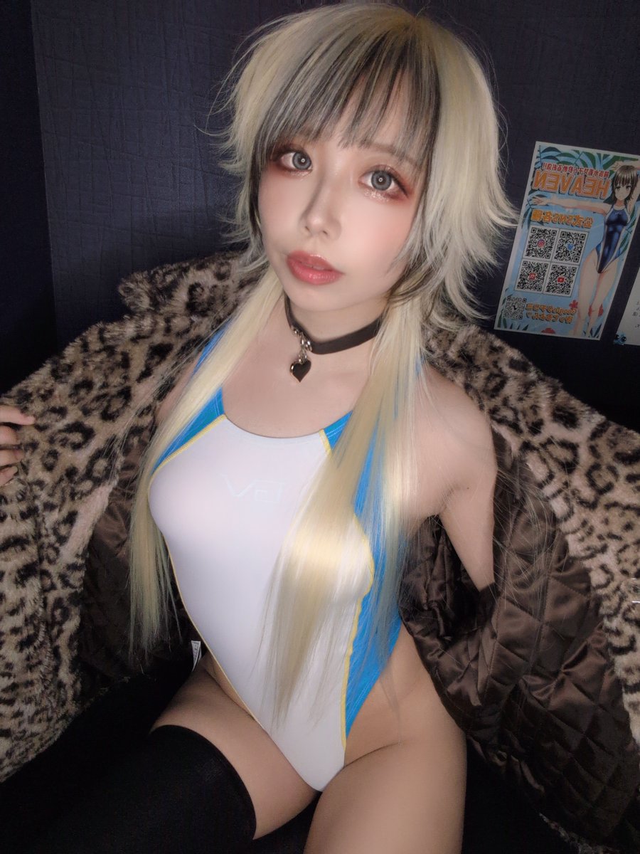 こちら着用イメージとなっております!
競泳水着カフェ店長、酒乱にゃま様の素晴らしいお写真を御覧ください!
@Nyama_0310 