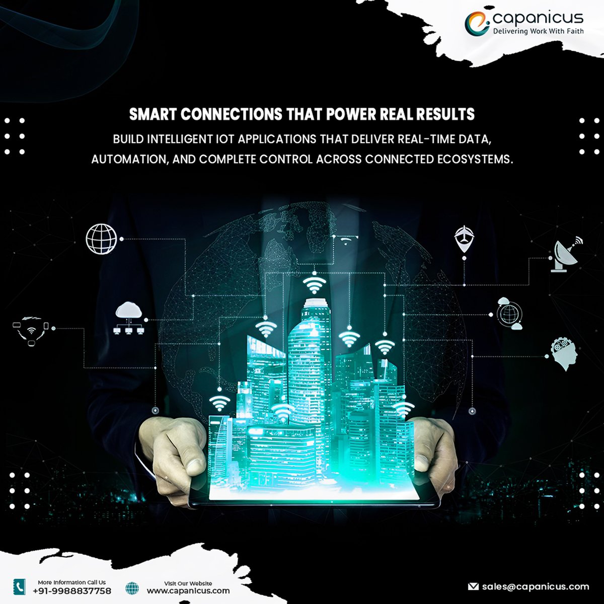 Capanicus's tweet image. Smart IoT solutions that connect devices, automate processes, and deliver real-time insights—built to scale with your business. 🌐🚀

#IoTDevelopment #SmartIoT #IoTDevelopment #SmartIoT #IoTSolutions #Automation #RealTimeData #IoTInnovation
