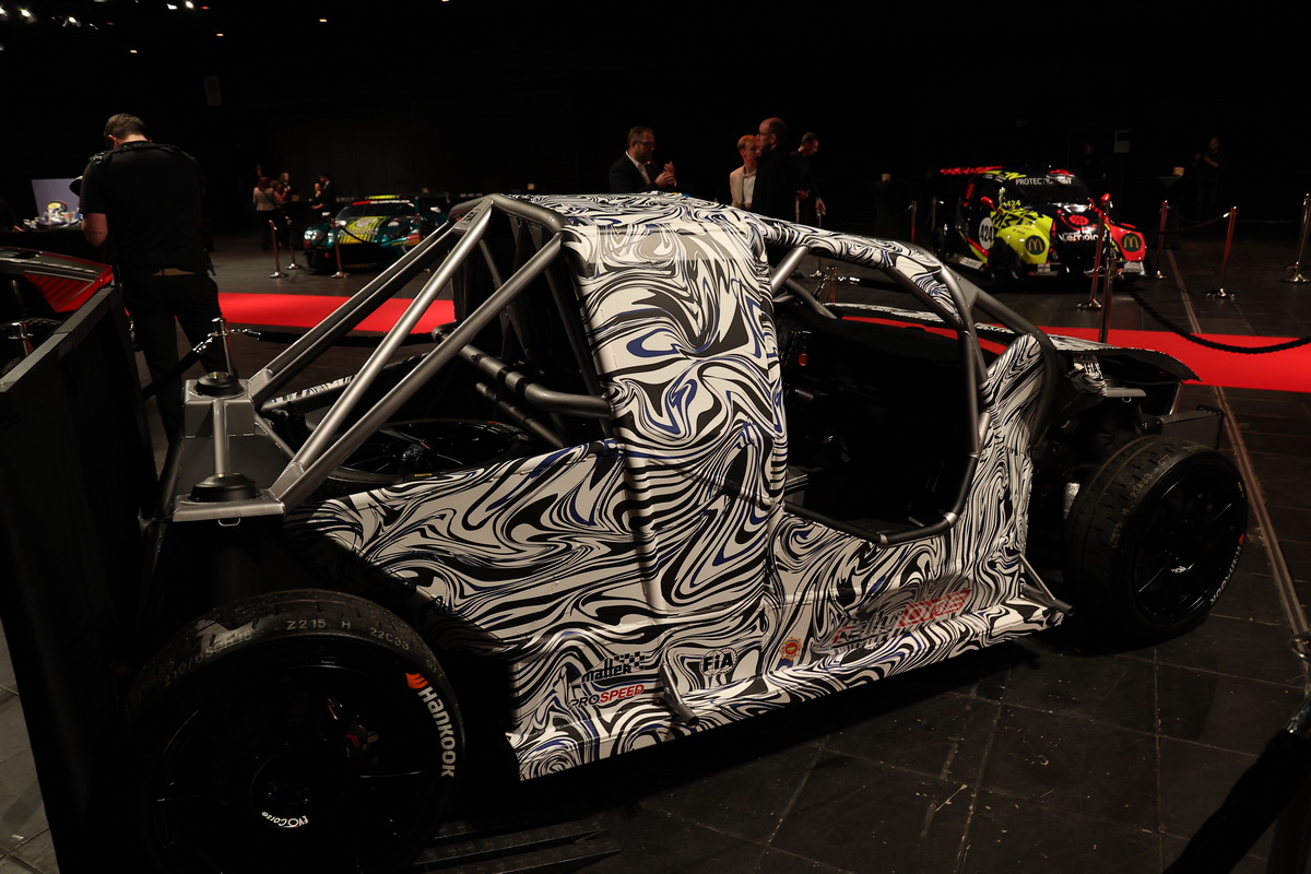 After unveiling the first images on Wednesday, the Project Rally One journey already reached another milestone yesterday with our chassis making its maiden public appearance at the RACB Awards in Brussels.