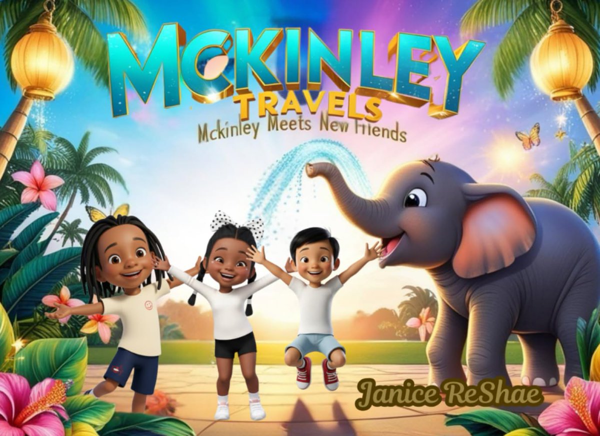 cooladorable's tweet photo. McKinley Travels: McKinley Meets New Friends (Travels for Kurious Minds) #formatted another #great #book for #kids For author Ms Janice ReShae Get your copy https://t.co/RcyzzrGEaK and be part of Travels for Kurious Minds series #childrenbook #service https://t.co/RcyzzrGEaK https://t.co/HQFS4sCCpO