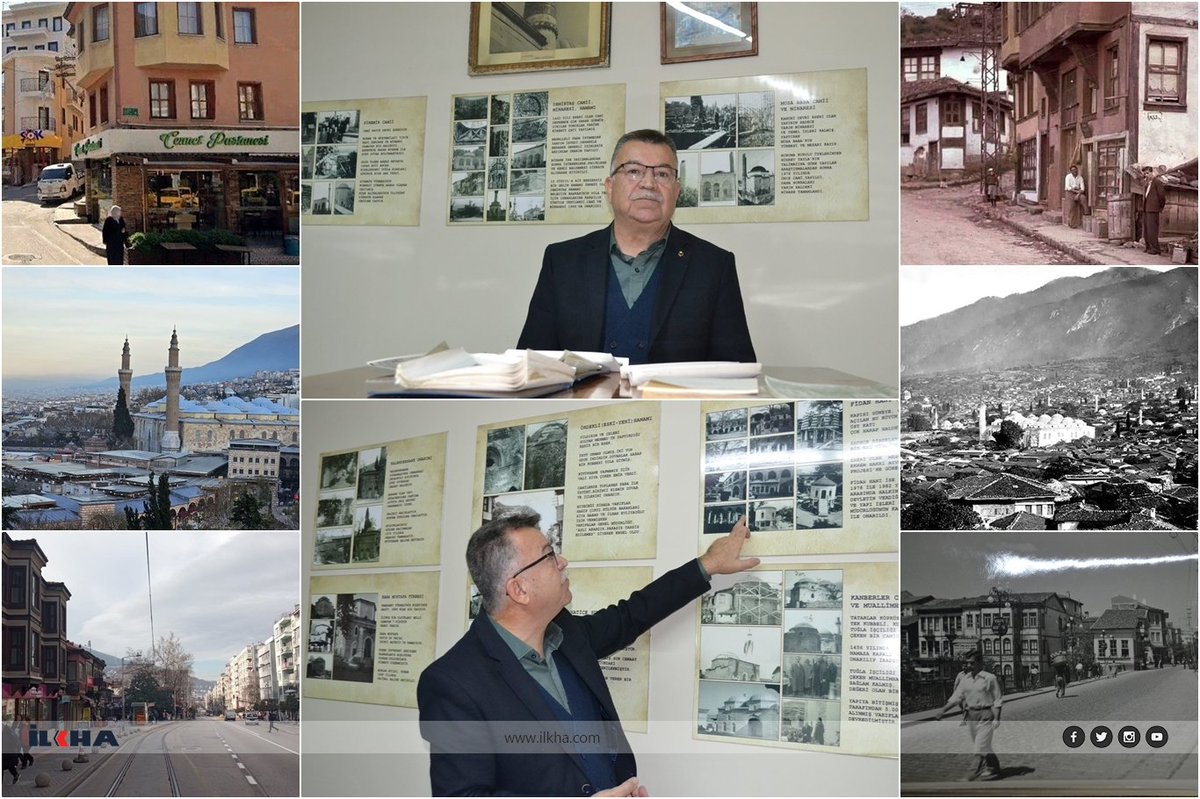 Doğma büyüme Bursalı olan 62 yaşındaki Mesut Özkeser, 31 yıl önce ziyaret ettiği bir serginin ardından eski Bursa fotoğraflarının izini sürmeye başladı. Kitaplar, dergiler ve dijital arşivlerden ulaştığı bu görüntülerdeki mekânları tek tek tespit eden Özkeser, geçmişle bugünü