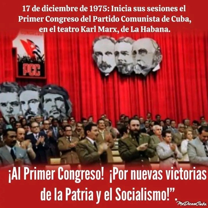 "El Congreso del pueblo", así le llamó Fidel al encuentro entre las masas populares y los miembros del Comité Central del Partido que tuvo lugar en la noche del 22/12/75  en la Plaza de la Revolución.
<a href="/PartidoPCC/">Partido Comunista de Cuba</a> #Matanzas