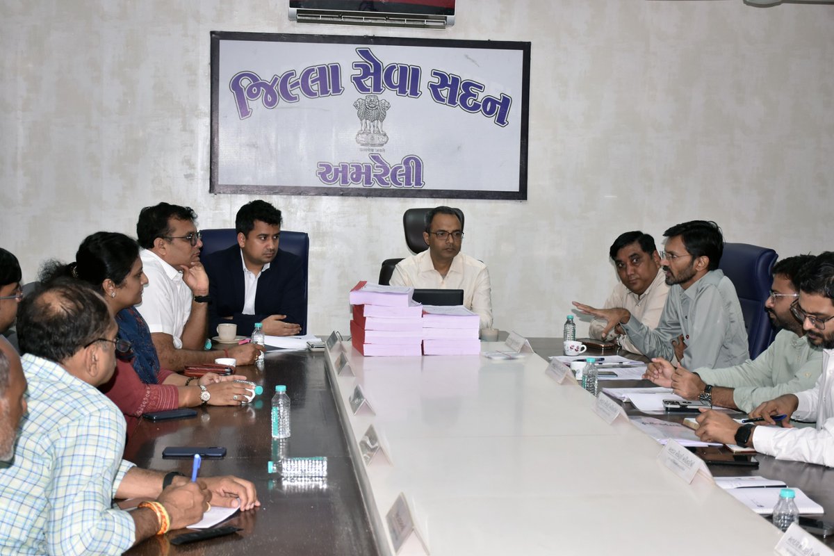 District Election Office Amreli tweet media