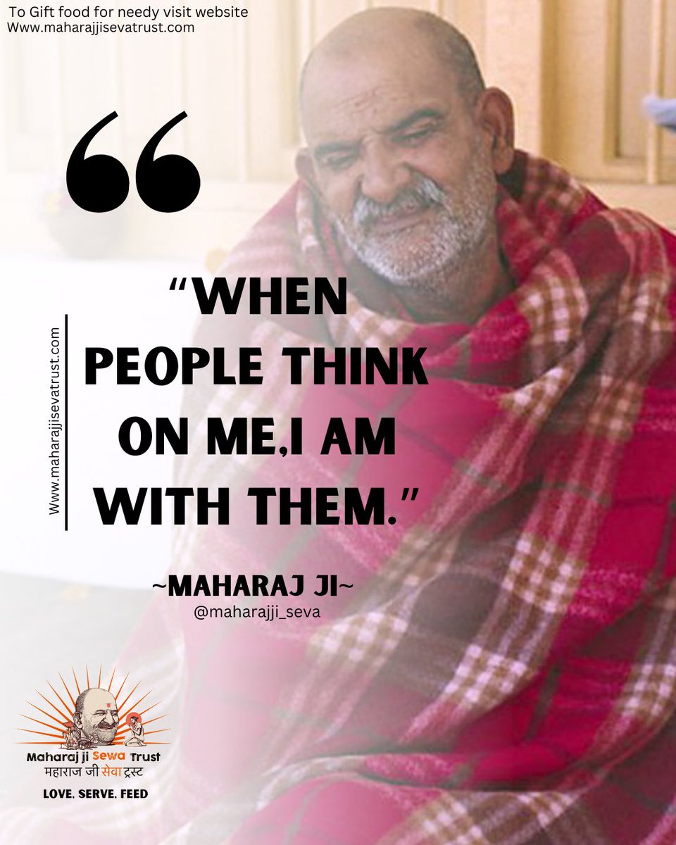 ♋️Ram~Ram♋️Maharajji is like the wind, belongs to no one. People who never knew him when he was embodied also report seeing him in visions and dreams, sensing his presence, and feeling that they are called by him. Obviously his ability to touch people is not limited by physical