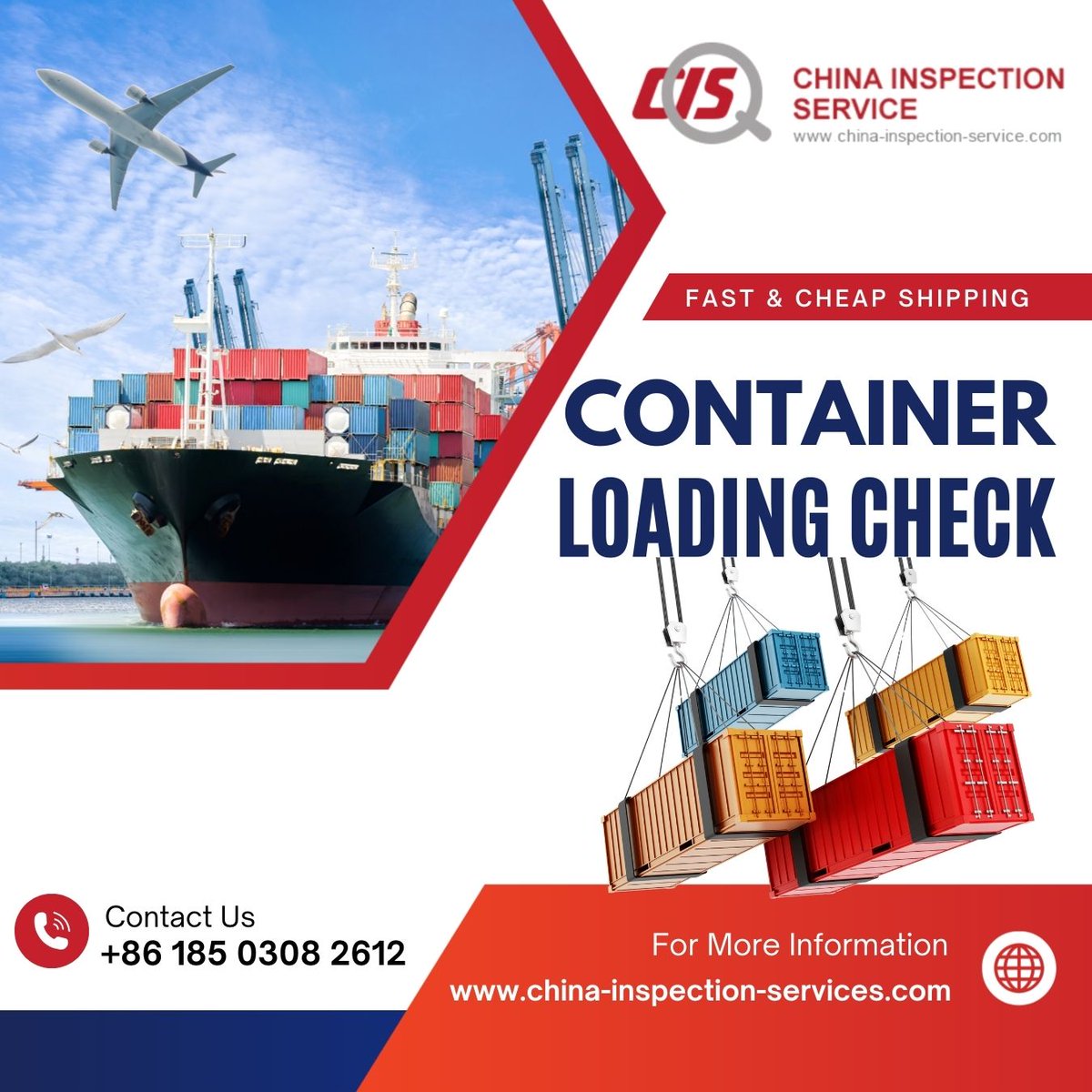 china_inspector's tweet image. Ensure your cargo is loaded right the first time. 🚢

With our professional container loading check, China Inspection Service verifies quantity, condition, packaging, and handling before shipment.

#CISinspection #containerloading #factoryaudit