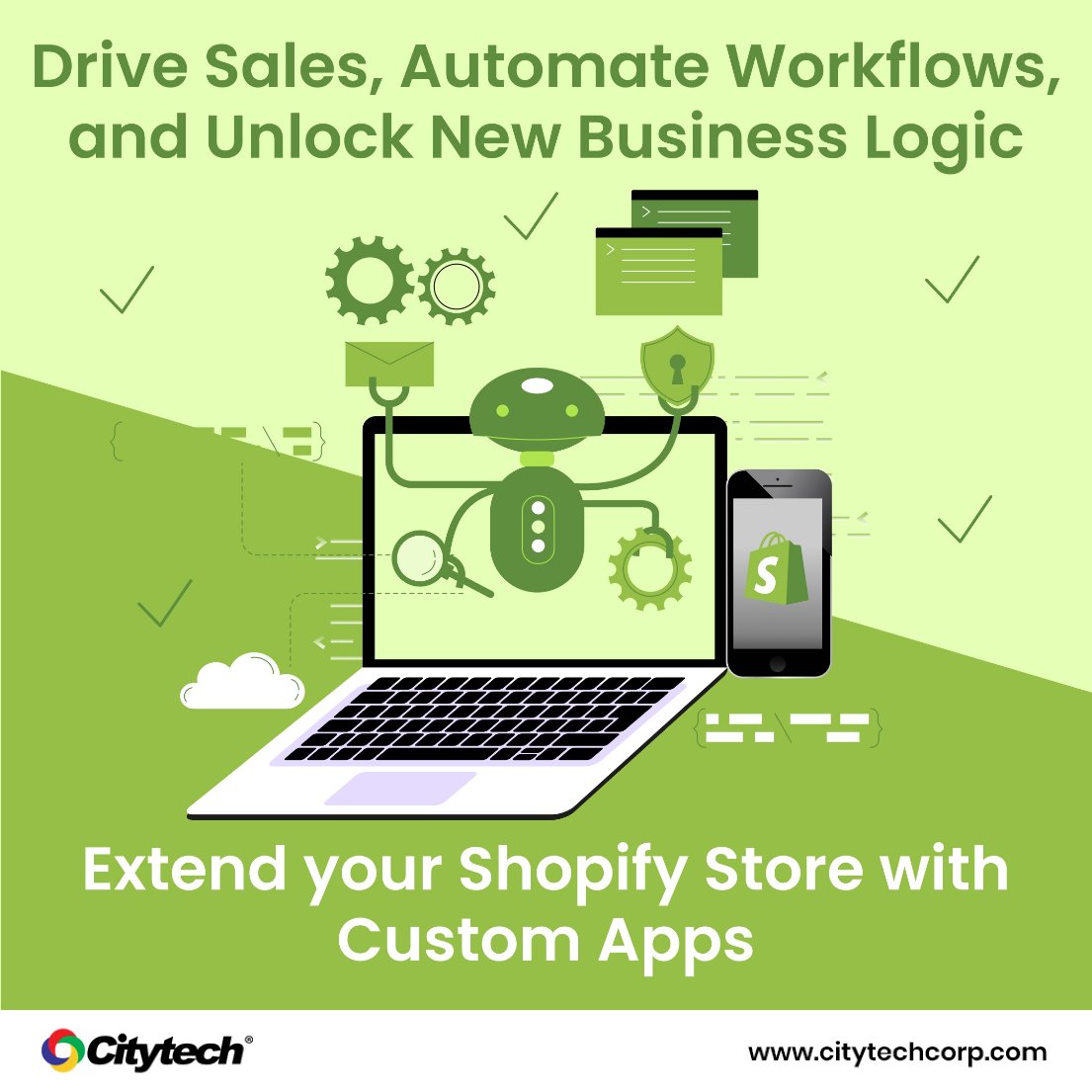 citytechsoft's tweet photo. @citytechsoft doesn’t just build apps but also engineer API-first #shopifyextensions that integrate deeply with Shopify’s #restapi and #GraphQL Admin APIs. The apps enable real-time catalog sync, webhook #eventhandling, and secure #oauthauthentication. https://t.co/BW6ml0RUuu https://t.co/T9BHLzKprb