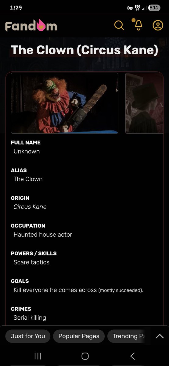 nobodysfool87's tweet photo. @oelma__ The clown from circus kane https://t.co/7DGqZAcZsD