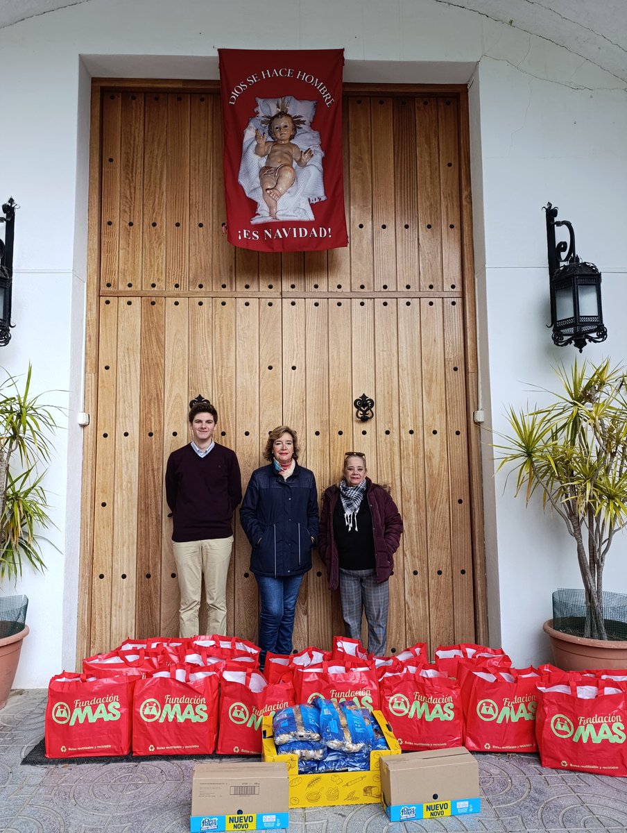 Carmen_SLeandro's tweet image. CARIDAD | Hoy recibimos 16 bolsas de alimentos de la Fundación MAS, en su XVI Campaña "100.000 Kilos de Ilusión", a quienes les agradecemos enormemente su solidaridad.

Nuestra Diputación de Caridad ya comienza la entrega a las familias que atendemos. 

#CarmenSanLeandro25