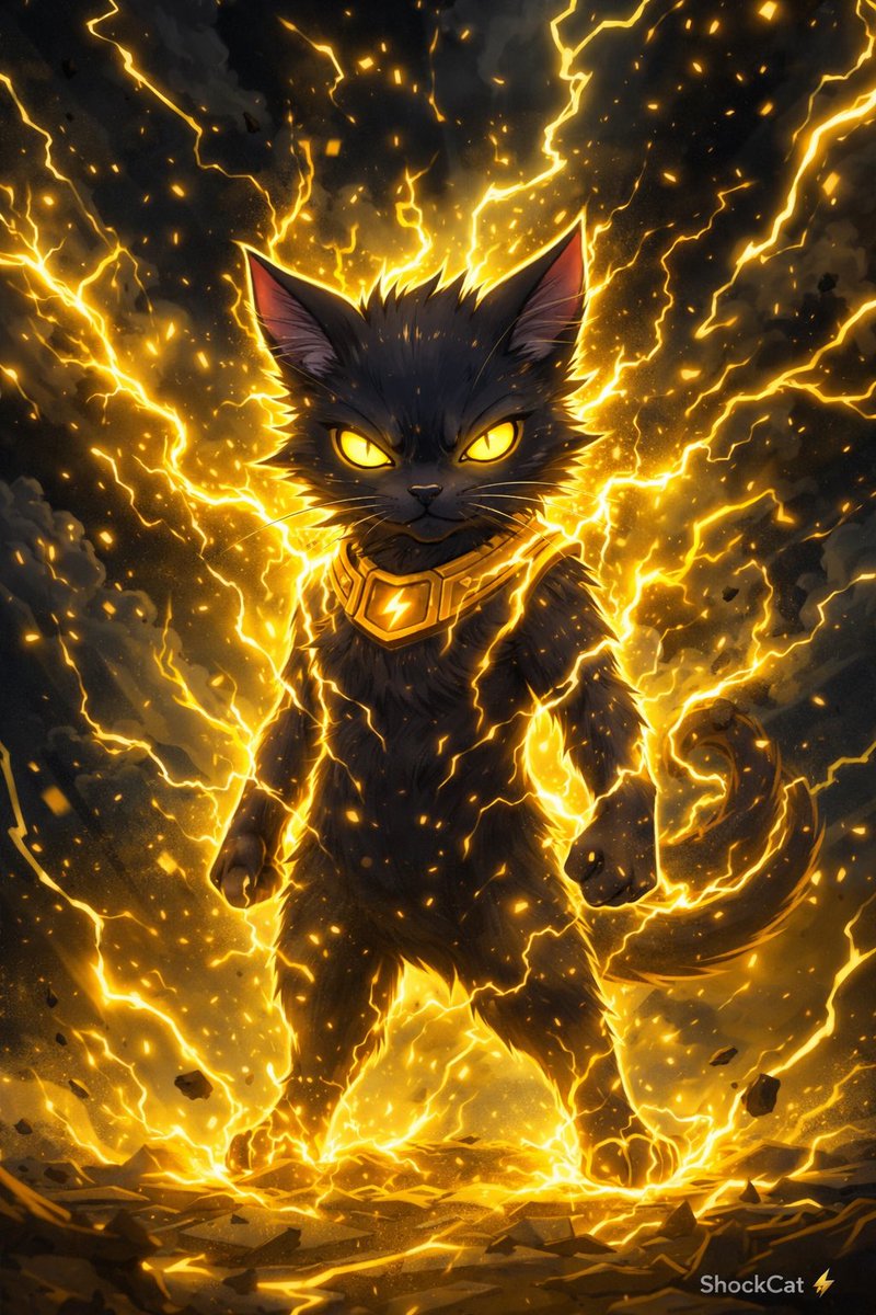 ShockCatOnSol's tweet photo. β‘ ShockCat didnβt disappear.
We were building.
Memes, energy, chaos β loading properly this time.
Stay close. β‘πββ¬
#ShockCat #MemeCoin #Solana https://t.co/v9ksbVLBcB