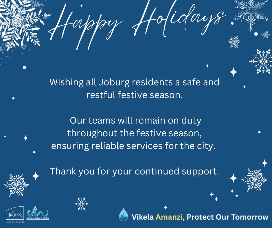 Johannesburg Water tweet media