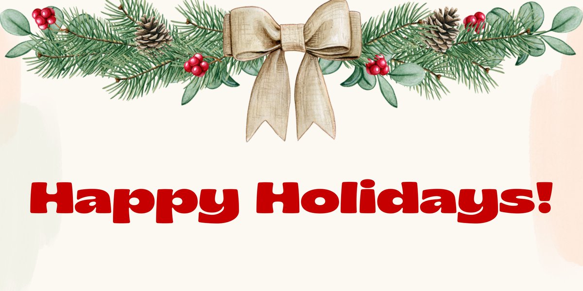 FTEF's tweet image. Happy Holidays! Read our Holiday Message from our Executive Director, Maggie Mueller Mason ('00), in our latest News From The Nest Newsletter loom.ly/dwnpCns
#FTEF #holidays #newsletter