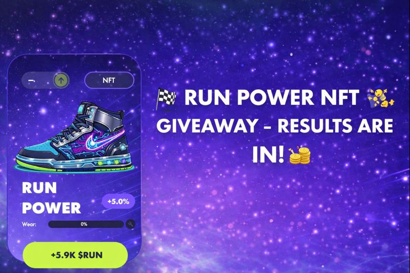 🏁 RUN POWER NFT GIVEAWAY — RESULTS ARE IN! 🪙🎉

The RUN Power NFT Giveaway has officially ended, and we’re happy to announce the 3 winners who truly showed creativity, understanding of the ecosystem, and real community spirit 👟🚀

🏆 Winners:
1️⃣ x.com/Makovich1987/s…
2️⃣
