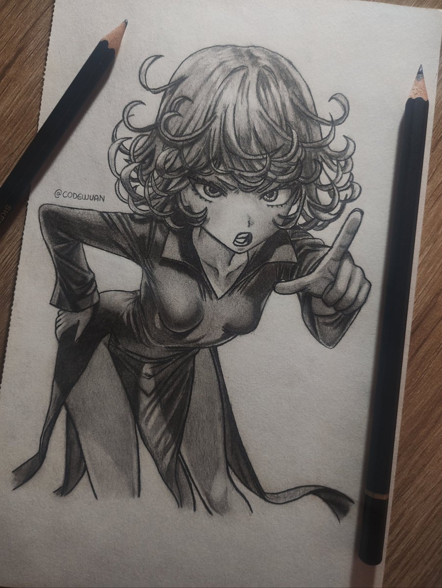 codewuan's tweet image. Tatsumaki 💚