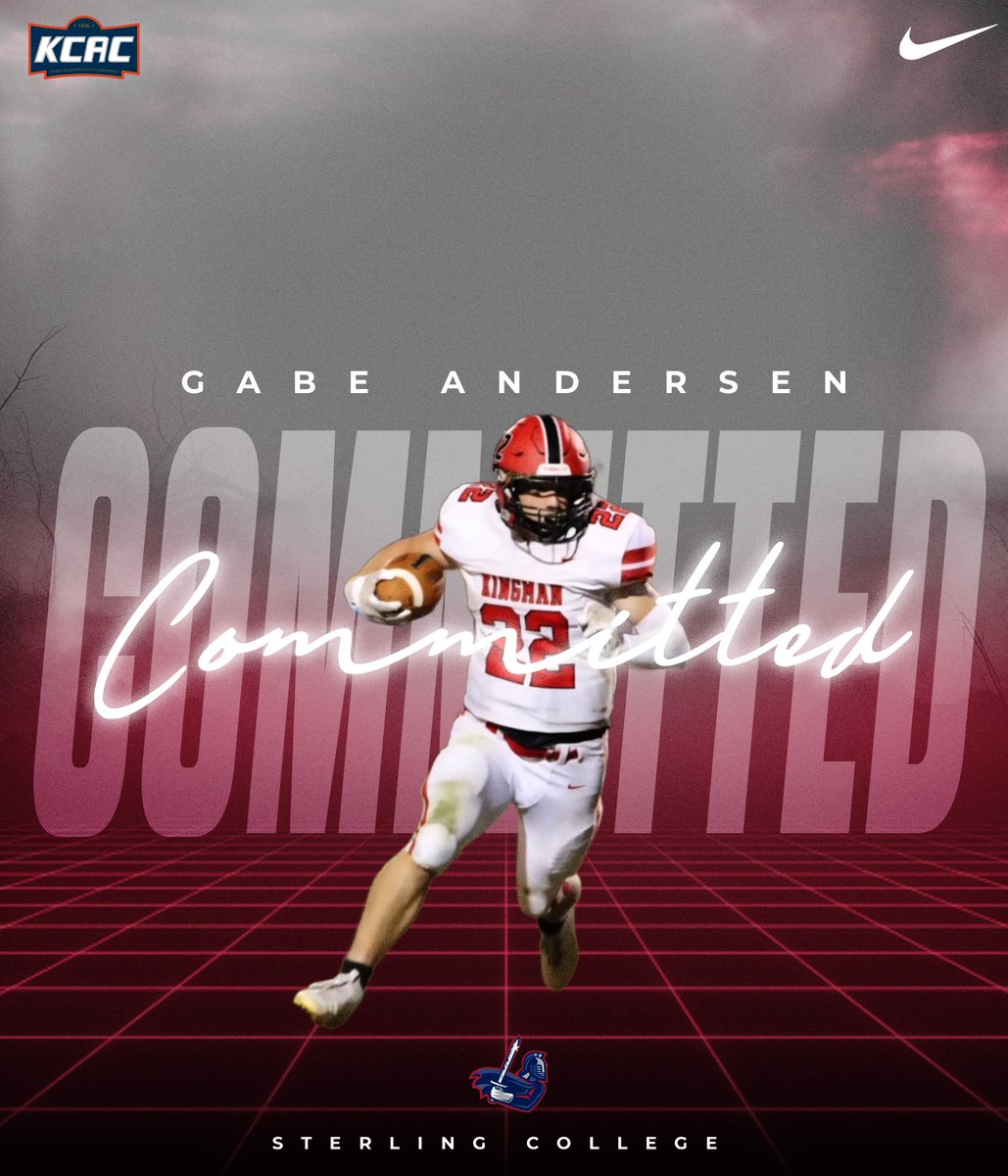 Gabe_Andersen07's tweet image. I am excited to announce that I have committed and signed to play football at Sterling College! I want to thank God, my family, and my teammates and coaches for pushing me to my limits. #SwordsUp @SCWarriorFB @CoachLangfordSC @FCamFB @Kennybell1125 @CoachRossNCSA