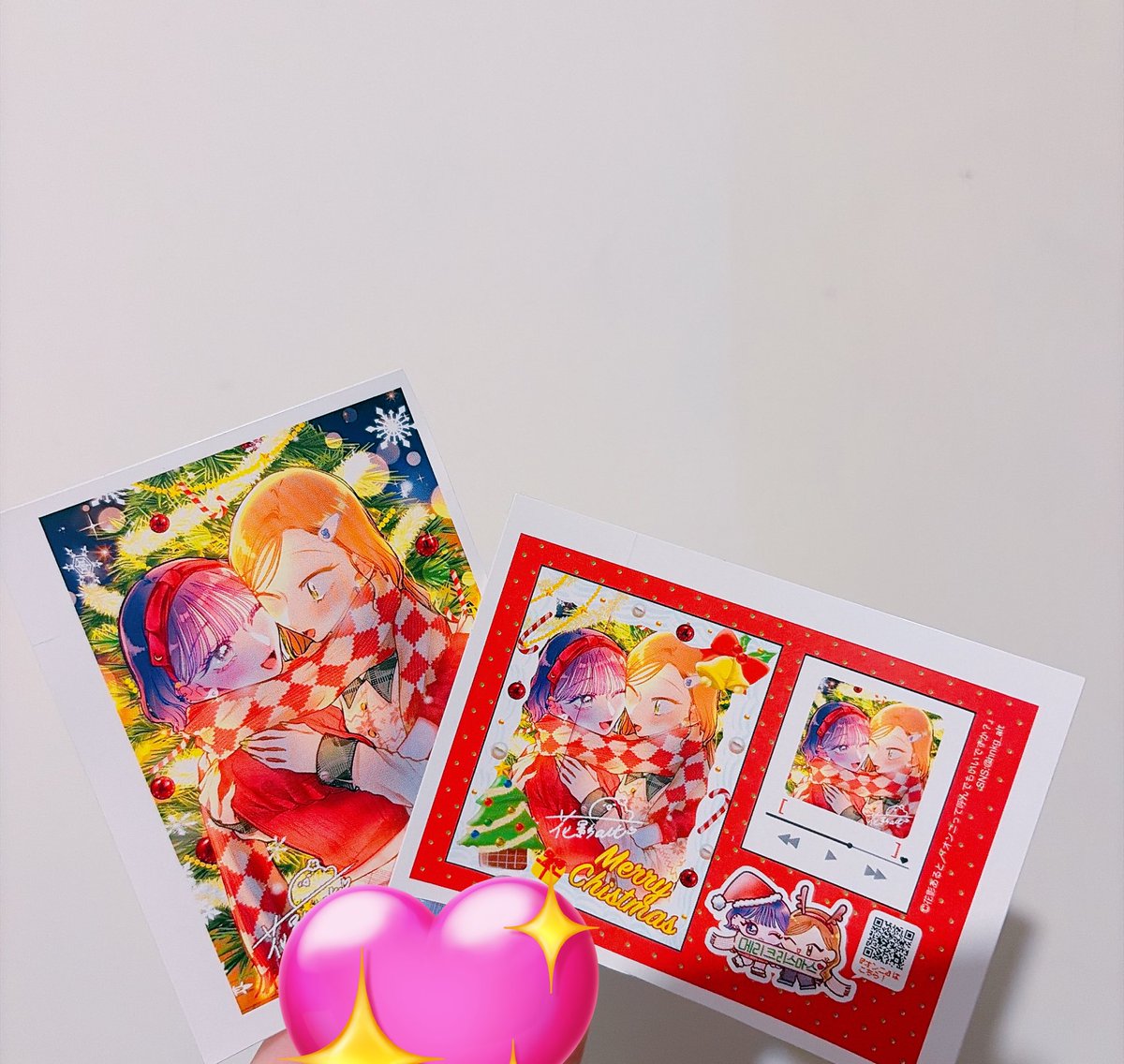 ステッカーにするかポストカードにするかすごく迷ったんですけど、結局