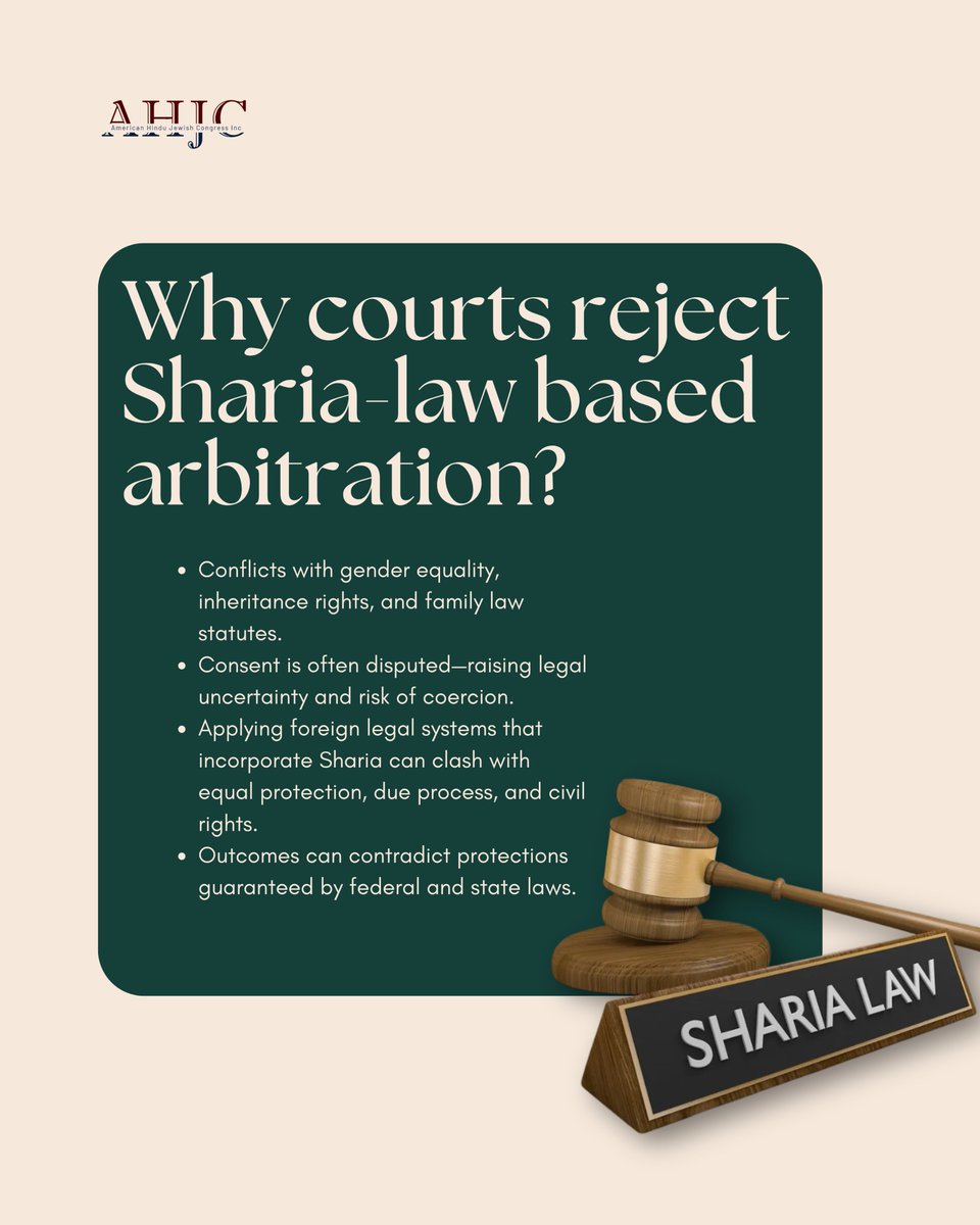 American Hindu Jewish Congress tweet media