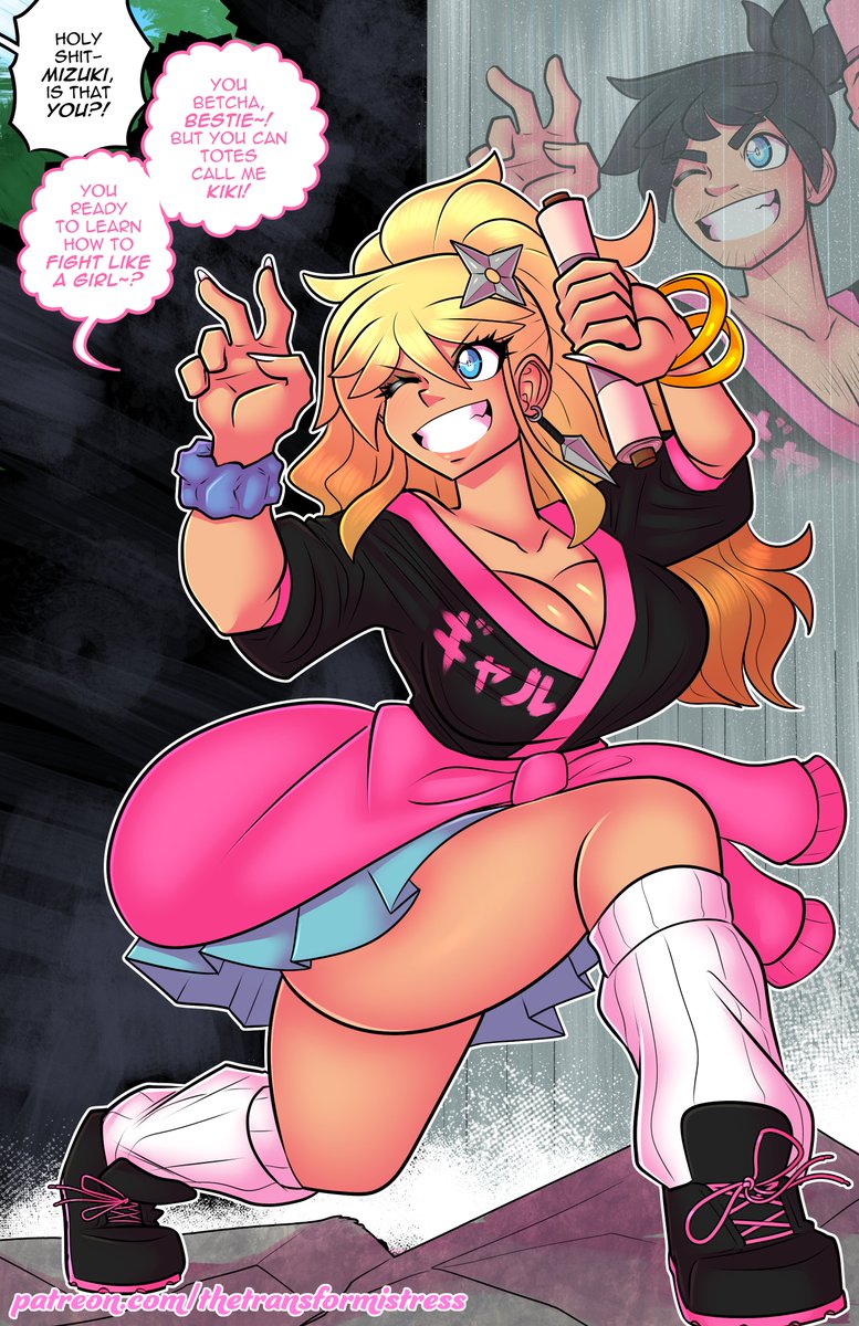 TheTransformiss's tweet photo. The Ancient Art of Gyaru-Jutsu:

She is beauty. She is grace. She will punch you in the face~

(Special thanks to Marina De Lara for the suggestion, to my Test Readers, and to all of my Patrons for your support!) https://t.co/fUT8W8WcL4