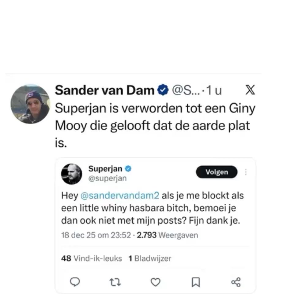 Twee domrechtse debieltjes zijn geen vriendjes meer. Uiteindelijk vecht domrechts elkaar altijd de tent uit.