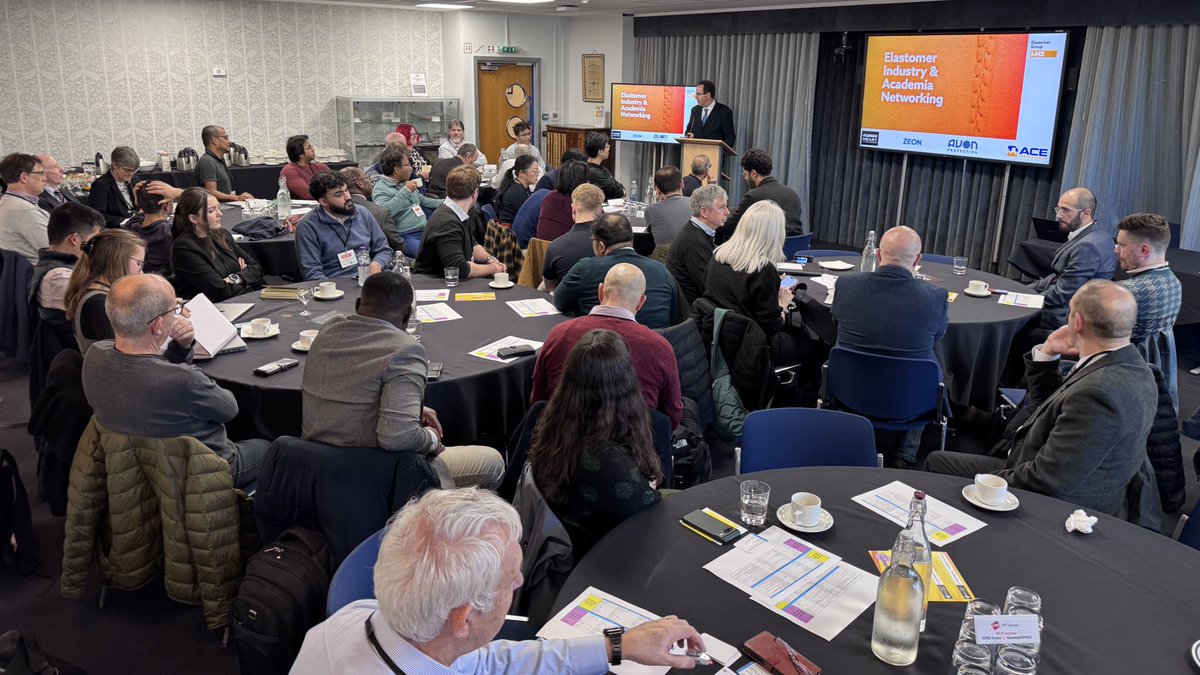 WallaceInstrmts's tweet photo. Our Marketing and Customer Success Lead, George Bates, is @IOM3Elastomer Group Industry &amp; Academia Networking is at @IOM3 headquarters in London!

22 short talks covering key issues and potential solutions in the elastomers field.

#RubberIndustry @jamesbusfield https://t.co/uU3j7WWD5Z