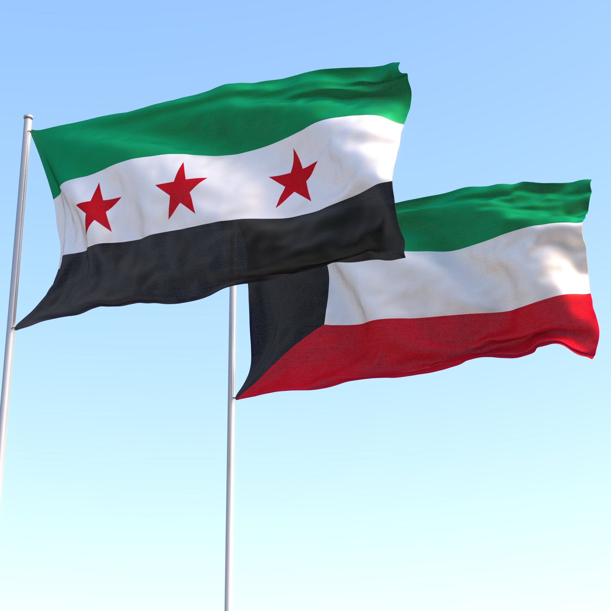 الكويت ترحب بإلغاء العقوبات المفروضة على سوريا بموجب قانون قيصر. خطوة الهامة لدعم التعافي الاقتصادي في #سوريا 