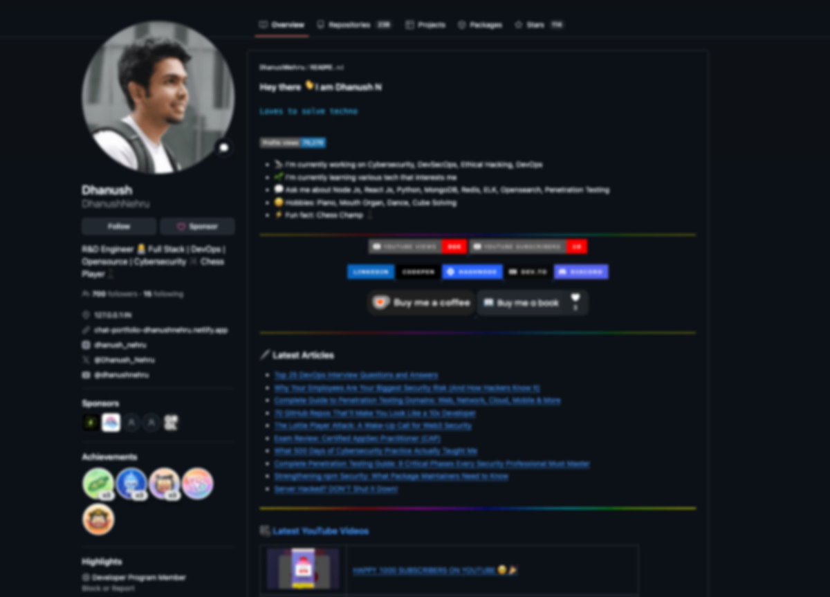 Dhanush N tweet media