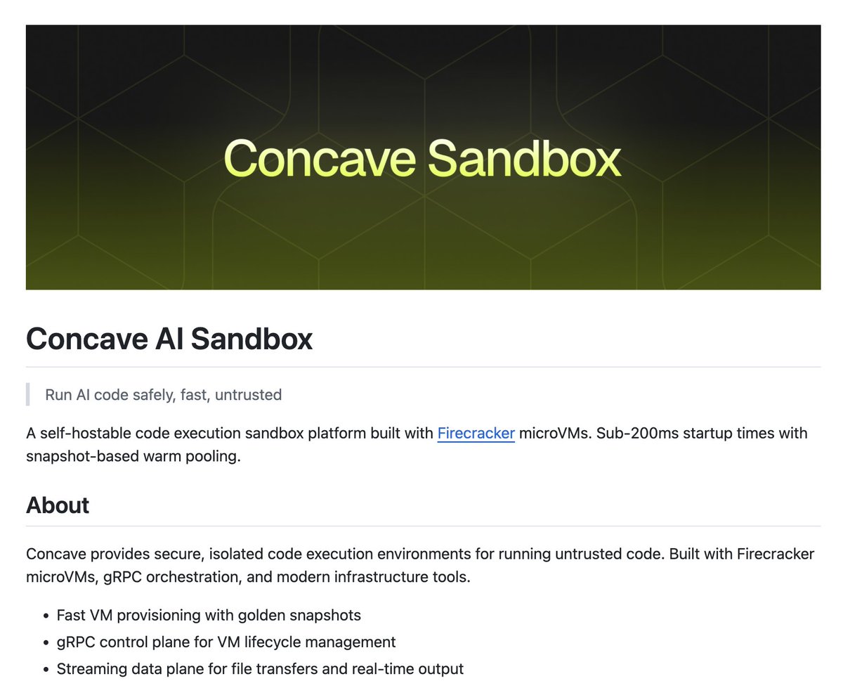 PwnFunction's tweet image. ✨ Opensourced a project i've been working on for a while, Sandboxes.

Run untrusted code safely
github.com/pwnfunction/sa…