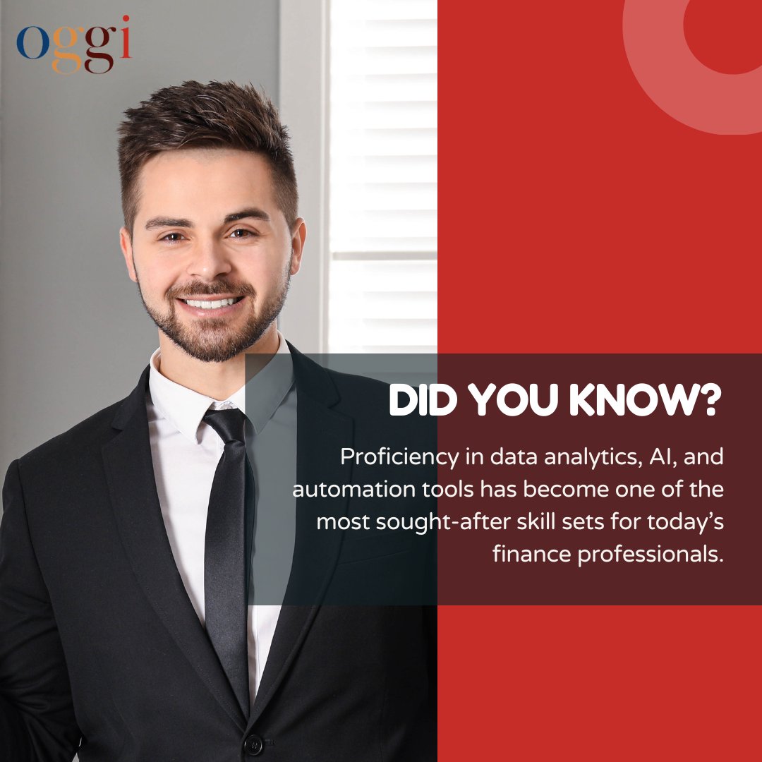 OggiPro's tweet photo. #FinanceSkills #DataAnalytics #AIinFinance #AutomationTools #FutureOfFinance #OggiTalent https://t.co/V0c5D4Nt9L