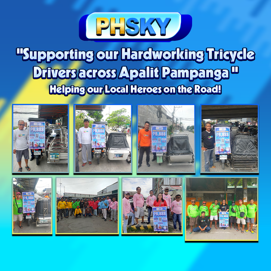 PHSKY_Megawin's tweet image. 🚖 At PHSKY, we proudly support our hardworking tricycle drivers of Apalit, Pampanga 💛

Rain or shine, day or night—you’re always on the road, serving the community and your families.

Our everyday HEROES 💪

Maraming salamat po sa inyong serbisyo 🇵🇭

#PHSKY #Support #withlove