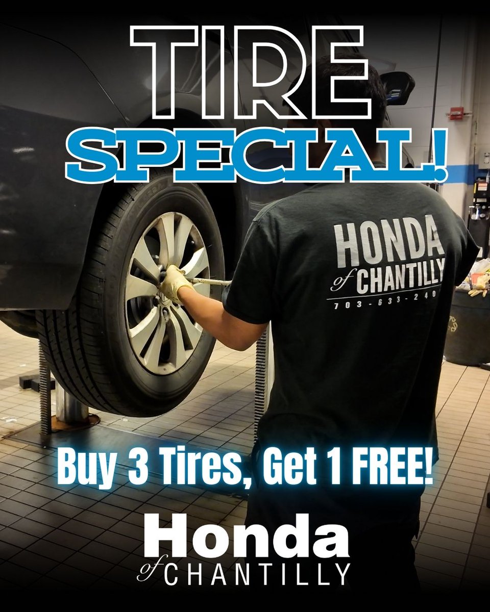 Craving smoother, safer winter drives? 🥶🚗 Fresh tires give you the grip you need on slush and snow, making every trip feel more secure. And with our Buy 3 Get 1 Free* deal, tires just got way more affordable! 🌨️ 🛞 ❄️

Upgrade Here 👉 bit.ly/48xtSxd

*See details.