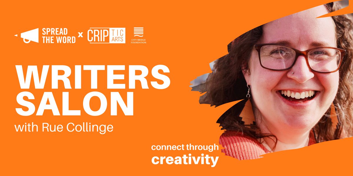 Join Connect through Creativity’s <a href="/CRIPticArts/">CRIPtic Arts</a> x Spread the Word Salon with Rue Collinge and sign up for the Salon open mic if you’d like to share your work.

When - 12 January
Where - Online
Cost - Free 

disabilityarts.online/events/writers…